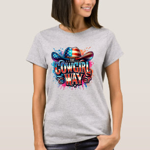 Camiseta El camino de las vacas hacia el oeste