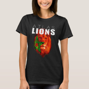 Camiseta El camino de los leones marroquíes al 2022 es su m