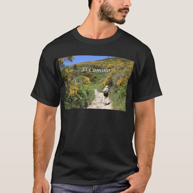Camiseta EL Camino de Santiago de Compostela, España, (Anverso)