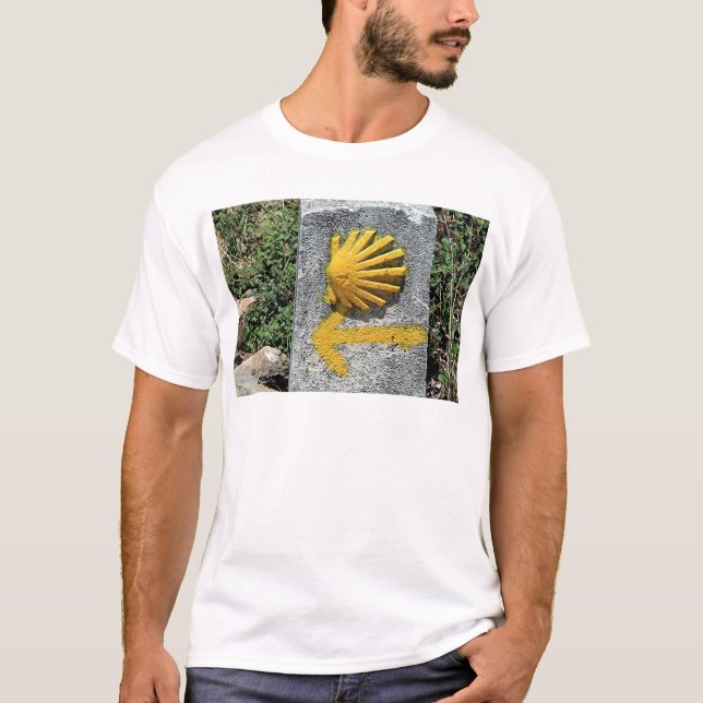 Camiseta EL Camino de Santiago de Compostela, España, (Anverso)