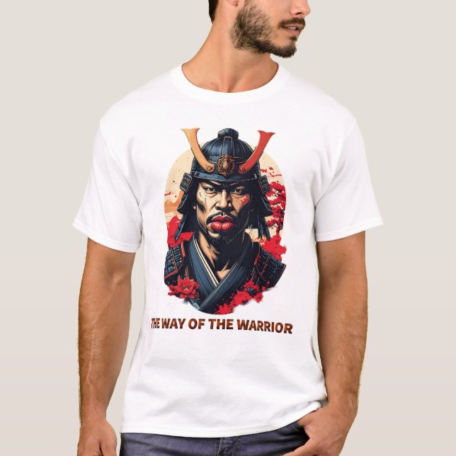 Camiseta El Camino del Guerrero - Espíritu Samurái (Anverso)