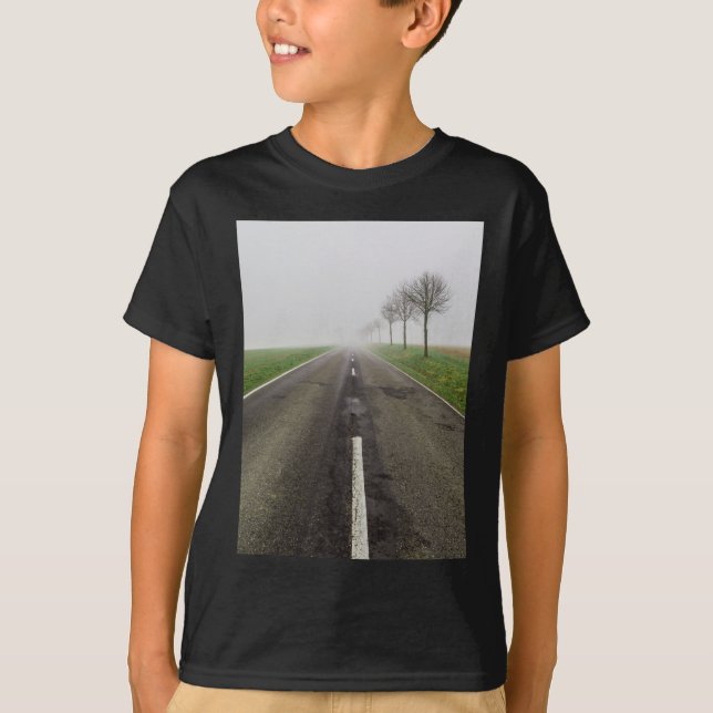 Camiseta El camino en la niebla no lleva a nada (Anverso)