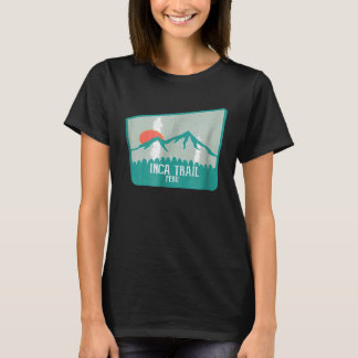 Camiseta El Camino Inca Perú Machu Picchu Senderismo Campam