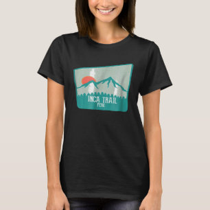 Camiseta El Camino Inca Perú Machu Picchu Senderismo Campam