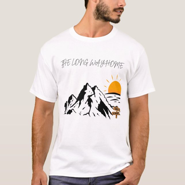 Camiseta El Camino Largo a Casa (Anverso)