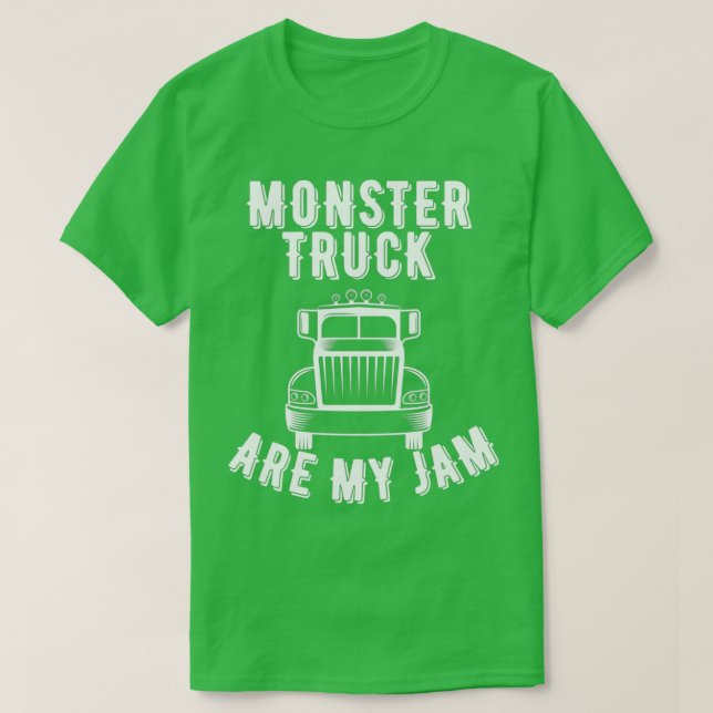 CAMISETA EL CAMIÓN DE MONSTRUO ES MI JAM 4 (Diseño del anverso)