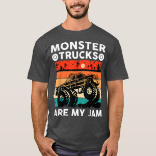 Camiseta El Camión De Monstruo Vintage Es Mi Guay De Atarde