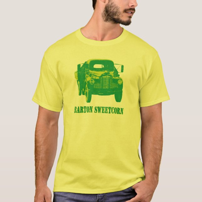 Camiseta El camión del maíz (Anverso)