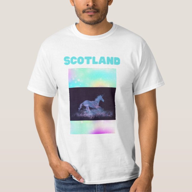 Camiseta El camisón nacional de animales de Escocia (Anverso)