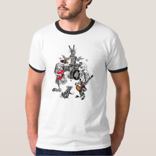 Camiseta el campanero enojado clásico de la fiesta del té