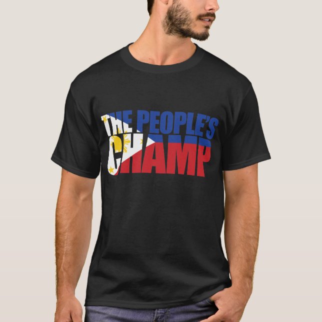 Camiseta El campeón de la gente (Anverso)