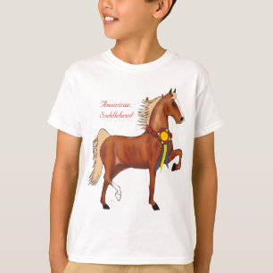 Camiseta El campeón de Saddlebred del americano embroma la