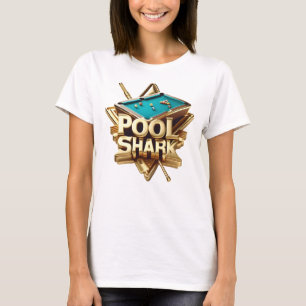 Camiseta El campeón del tiburón de la piscina