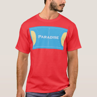 Camiseta El campo de balonmano es un paraíso