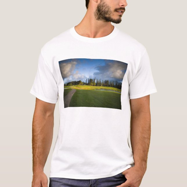 Camiseta El campo de golf de Makai en Princeville (Anverso)
