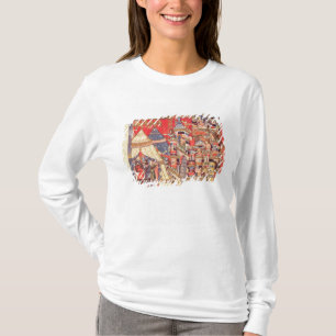 Camiseta El campo griego y la ciudad de Troy