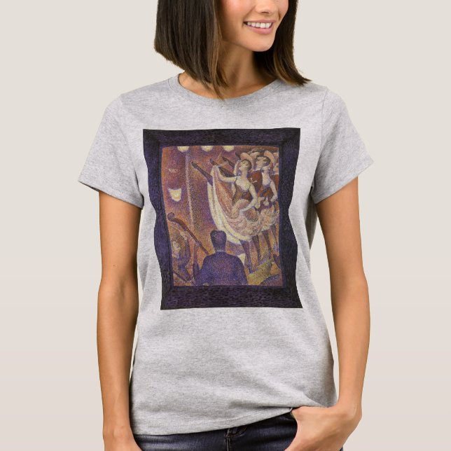 Camiseta El Can Can Dance, Le Chahut de Georges Seurat (Anverso)
