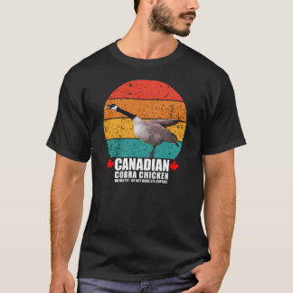 Camiseta El canadiense Cobra Chicken Retro Goose fue atacad