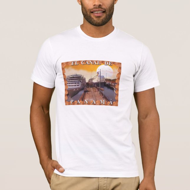 Camiseta El Canal de Panamá (Anverso)