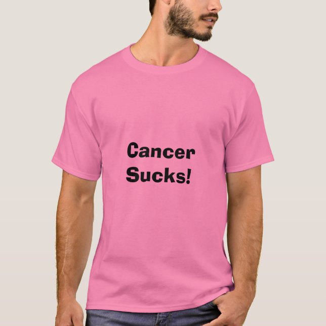 Camiseta El cáncer chupa (Anverso)