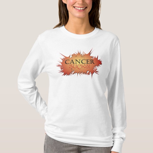 Camiseta El cáncer chupa (Anverso)