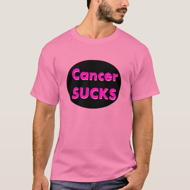 Camiseta el cáncer chupa (Anverso)