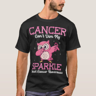 Camiseta El cáncer de búho no puede atenuarme el cáncer de