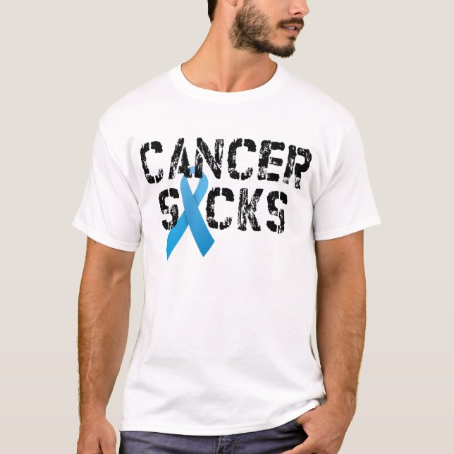 Camiseta El cáncer de colon chupa (Anverso)