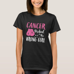 Camiseta El Cáncer De Conciencia Sobre El Cáncer De Mama Se