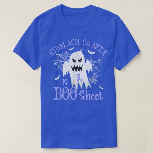Camiseta El cáncer de estómago es la hoja de boo del pasill (Diseño del anverso)