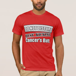 Camiseta El cáncer de hueso no perturba el retroceso de