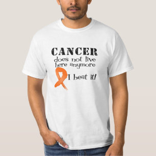 Camiseta El cáncer de la leucemia no vive aquí más