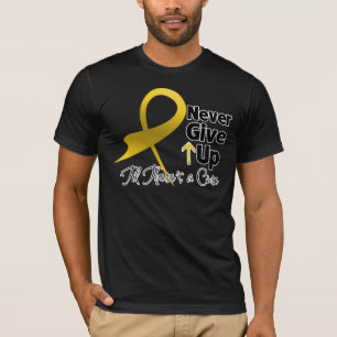 Camiseta El cáncer de la niñez nunca da para arriba
