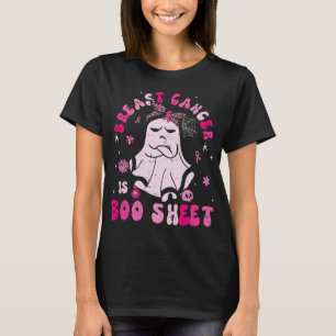 Camiseta El cáncer de mama es una hoja de boom Conciencia s