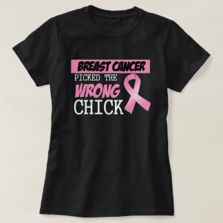 Camiseta El Cáncer De Mama Obtuvo La Diva Equivocada