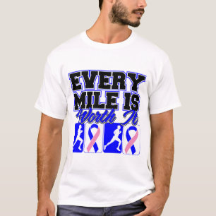 Camiseta El cáncer de pecho masculino para hombre cada