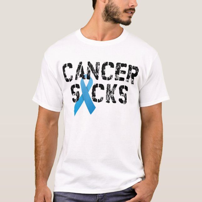 Camiseta El cáncer de próstata chupa (Anverso)