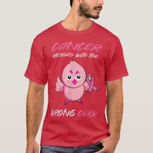 Camiseta El Cáncer Encajado Con El Pecho Malo De La Patata 