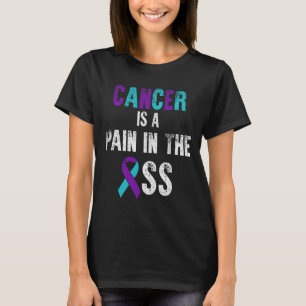 Camiseta El Cáncer Es Un Dolor En La Prevención Del Suicidi