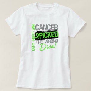 Camiseta El cáncer escogió el linfoma incorrecto de