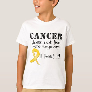 Camiseta El cáncer infantil ya no vive aquí