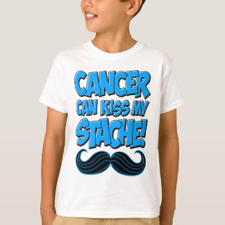Camiseta ¡El cáncer puede besar mi Stache!