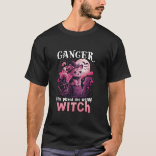 Camiseta El Cáncer Recogió La Mala Maldición Del Cáncer De 