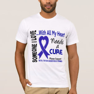 Camiseta El cáncer rectal necesita una curación 3