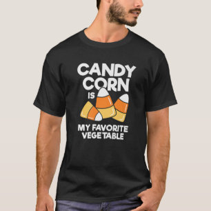 Camiseta El Candy Corn Es Mi Niño Vegetable Favorito, Adult