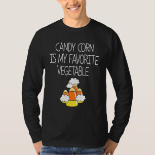 Camiseta El Candy Corn Es Mi Vegetable Favorito