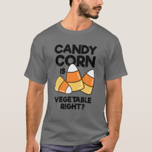 Camiseta El Candy Corn Es Vegetable Muy Gracioso Niños Adul