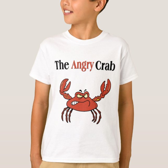 Camiseta El cangrejo enojado (Anverso)