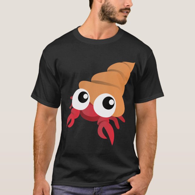 Camiseta El Cangrejo Ermitaño Feliz (Anverso)