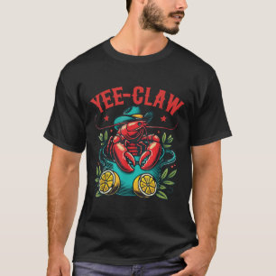 Camiseta El cangrejo hierve Gorra de vacuno Texas Louisiana